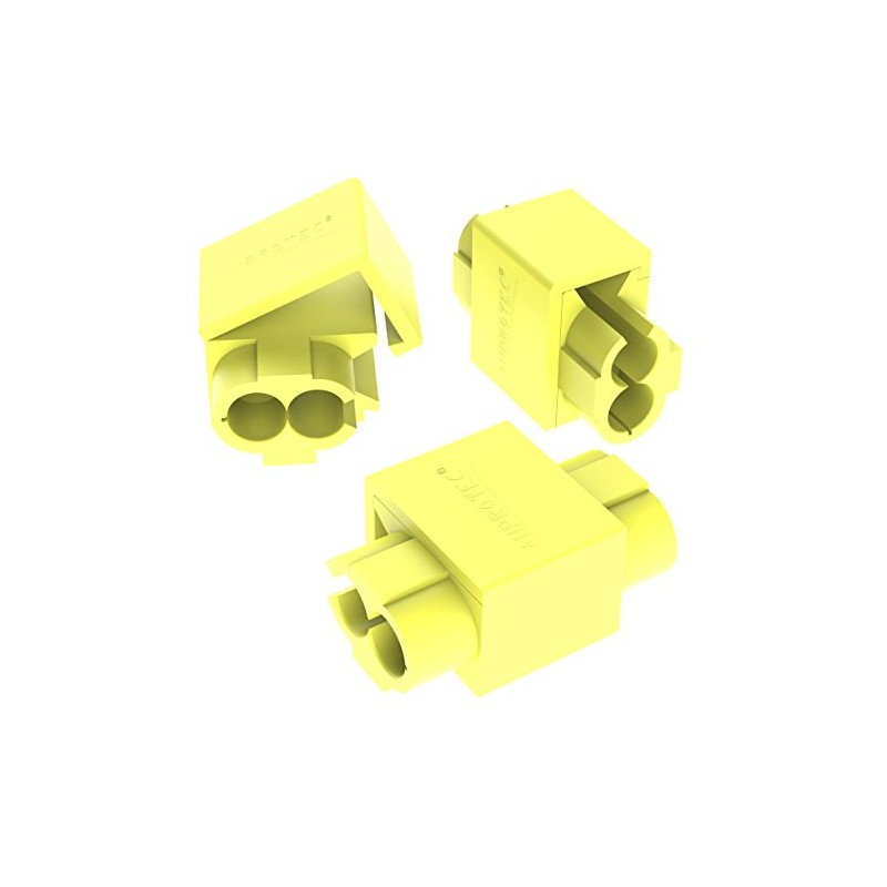 AUPROTEC 100 x Cable Junction Connectors 4-6 mm² Yellow Tin-Plated