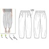 Style Arc Sewing Pattern - Ethel Designer Pant (Sizes 18-30)