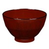 Mitani Yamanaka Lacquerware Soup Bowl Red 4.7 inches (12 cm)