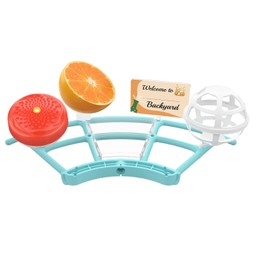 NETVUE by Birdfy Pro Perch - Upgraded Bird Perch, Wider Perch with Add-ons Including Suet Ball, Hummingbird Feeder, Fruit Holder, Jelly Feeder and Welcome Card, Designed for Different Types of Birds