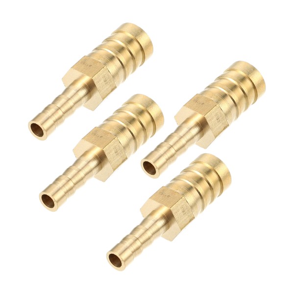 QUARKZMAN 4 pieces 12 mm - 6 mm straight shaped