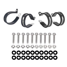 Abrazaderas de acero inoxidable para conectores de techo Polaris, abrazaderas compatibles con Polaris 2 asientos 900 1000 S, soporte de tubo para instalación de tuberías o cables de alambre y fijación de cableado, 44 piezas
