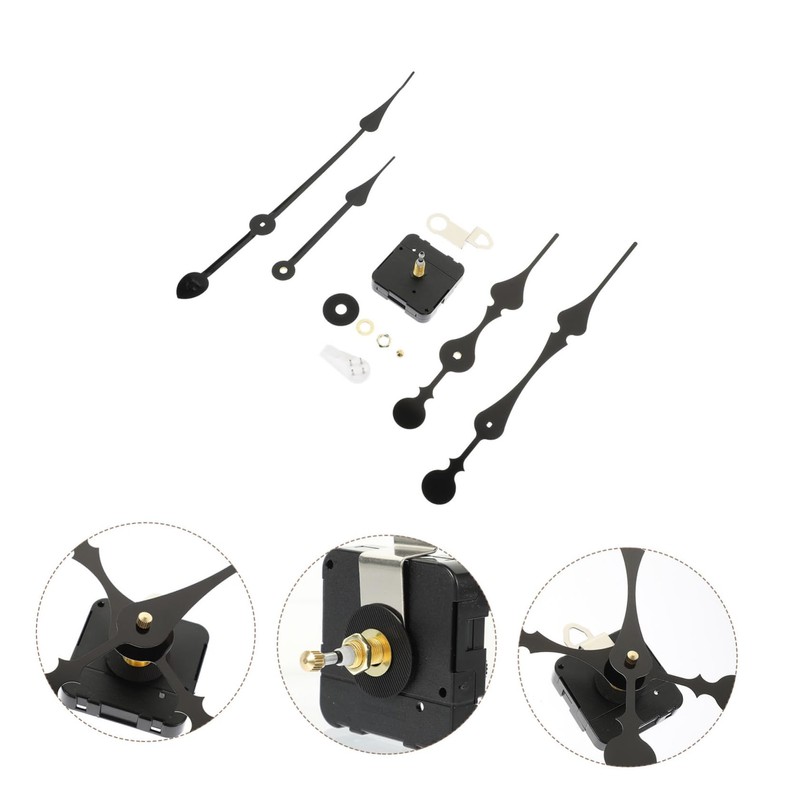 TEHAUX 1Set High Torque Clock Hands Set Replaceable Clock Movements