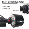 72mm Hub Motor Skateboard, 350W Electric Skateboard Brushless Hub Motor