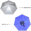NEW-Vi Umbrella Hat Adult and Kids Folding Cap for Beach