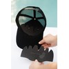 Mesh Cap 3 Pk Black Shaper Inserts for Trucker Hats,