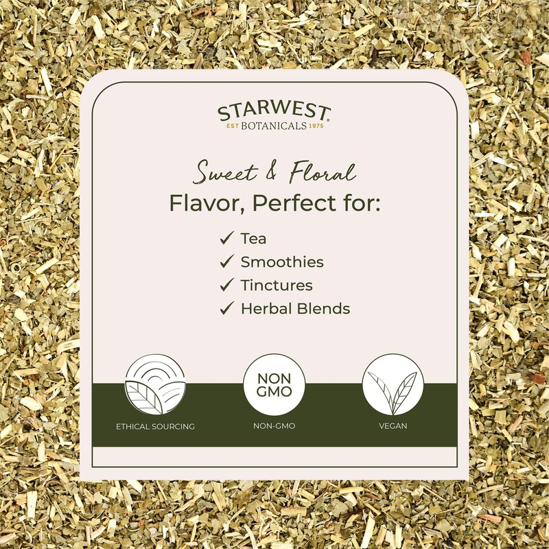 Starwest Botanicals Organic Passion Flower - Dried Loose Leaf Herb