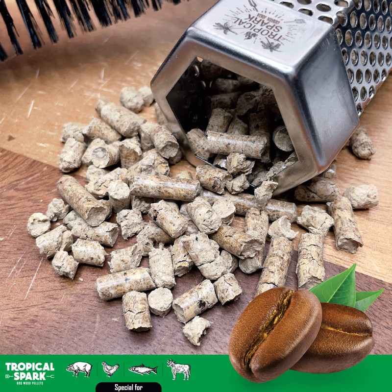 Tropical Spark Wood Pellets | Perfect for BBQ, Smoking, Grilling,