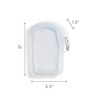 Stasher Premium Silicone Reusable Food Storage Go Bag, Waterfall, Microwave,