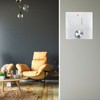 Thermostat ABS Black Smart Programmable WiFi Digital Touchscreen LCD Color