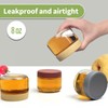 EONJOE 8oz Glass Jars with Lids 1 Cup Small Food