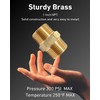 T TANYA HARDWARE 1 Inch x 1 Inch NPT Brass