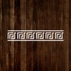 MAGJUCHE Greek Key Stencil 6 Inches, Reusable Border Pattern Stencil