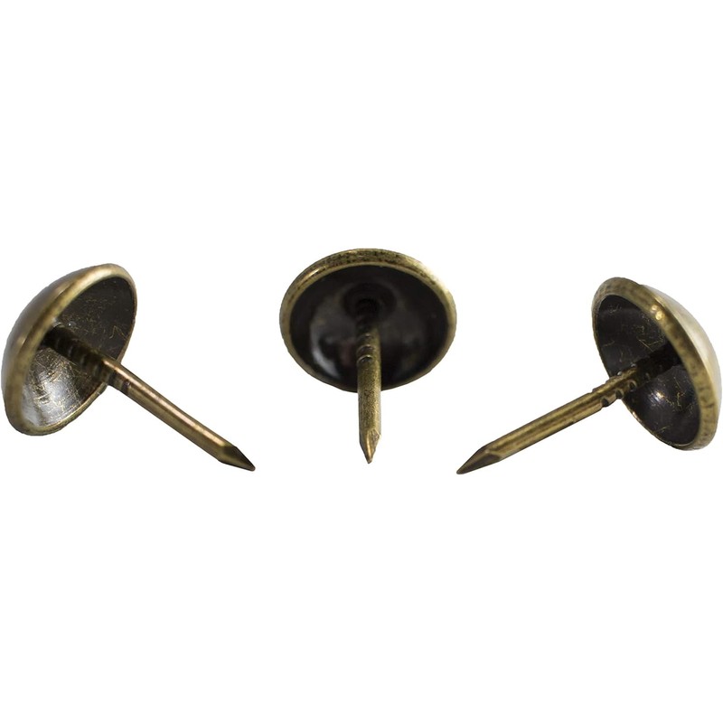 Upholstery Tacks for Furniture, Vintage Upholstery Nails, 100Pcs, ∅7/16" x