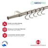Gedotec Universal S-Hooks Metal Clothes Hooks for Kitchen Utensils -