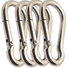 Spring Snap Hook 316 Marine Stainless Steel Climbing Locking Carabiner