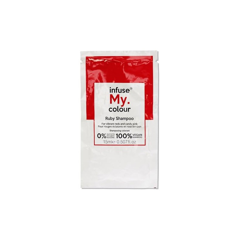 Infuse My Colour Ruby Shampoo for Unisex 15 ml