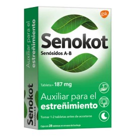 Senokot Tabletas 8,6 Mg, 28 Tabletas