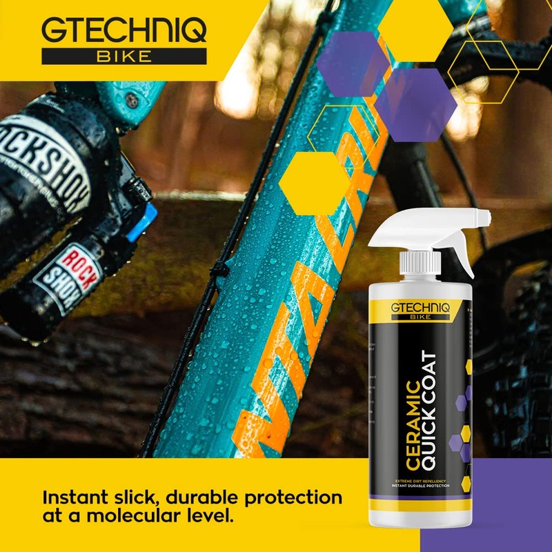 Gtechniq Bike Ceramic Quick Coat, 500 ml. Fast application, extreme