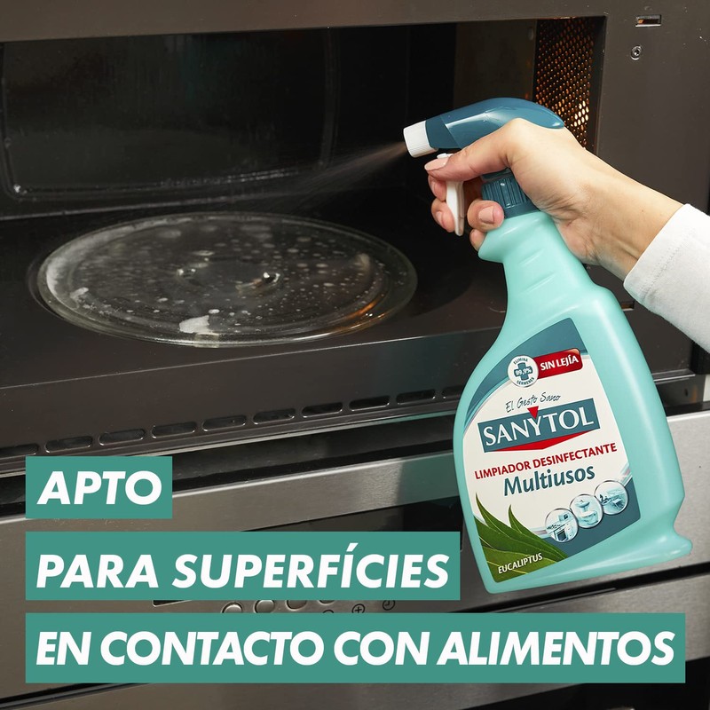 Sanytol - Detergente disinfettante multiuso con pistola a spruzzo -