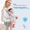 Dawnbud Baby Carrier for Newborn to Toddler, Adjustable, Ultra-Softness and
