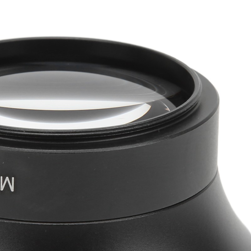 55mm 0.43X Wide Angle Lens Optical Glass Coating Technology Camera