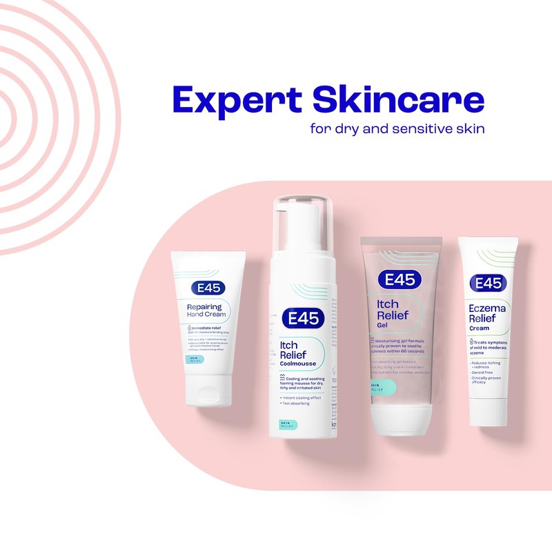 E45 Repairing Hand Cream - For Very Dry Hands -