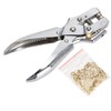 Multi Function Punch Pliers Silver 60# Steel Electroplated Eyelet Hole