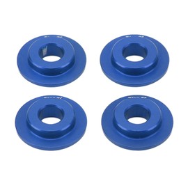 4 Pcs Wheel Rim Adapter Gasket Aluminum Alloy Sturdy Durable Wheel Adapter for TRAXXAS UDR 1/7 RC Car Blue
