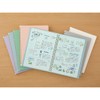 DESIGNPHIL Midori 15335006 Notebook, Ring Notebook, Color, Dot Square, Purple,