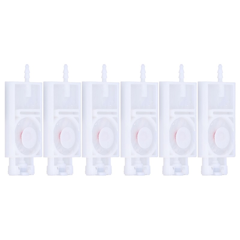 6Pcs Ink Damper Solvent Inkjet Head Rectangular PP Damper Replacement