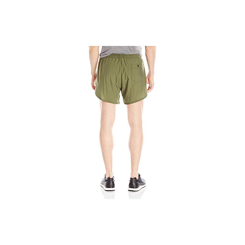 Soffe Mens Dri Running Shorts, OD Green, X-Large