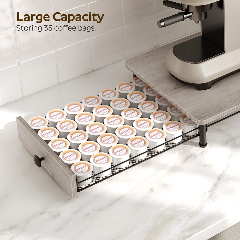 YATINEY Coffee Pod Drawer Holder, Coffee Pod Storage for K