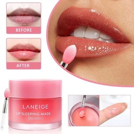 Original LANEIGE 20g Strawberry Fruit Lip Sleeping Mask Moisturize Nourish Lip Balm Fade Lip Lines Lip Care Korean Cosmetics - Specification: 20g*1