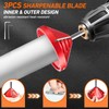2 in 1 Inner-Outer PVC Deburring Tool, PVC Chamfer Tool,
