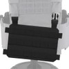 GYDEHUTJ Molle Placard Hoop and Loop Front Flap Hanging Panel
