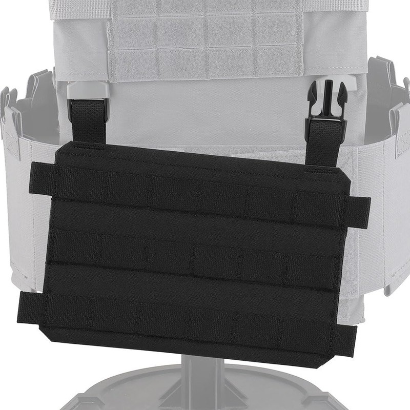 GYDEHUTJ Molle Placard Hoop and Loop Front Flap Hanging Panel