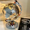 Finger Rock Space Station Globe Building Set for Adults,Rotatable Globe