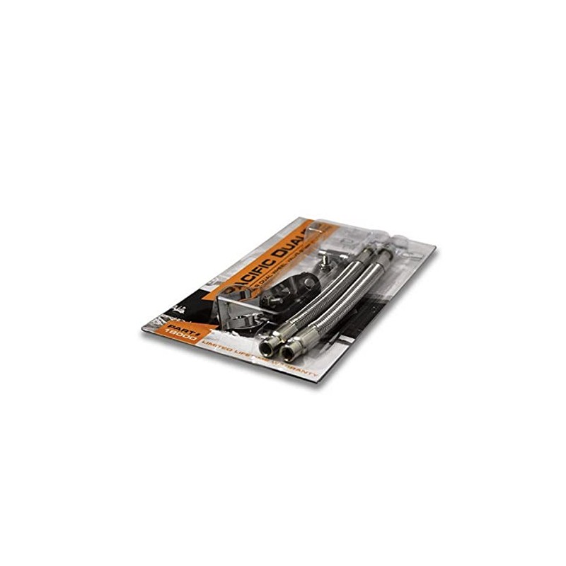 Pacific Dualies 18000 7 Inch Braided Stainless Steel Valve Stem