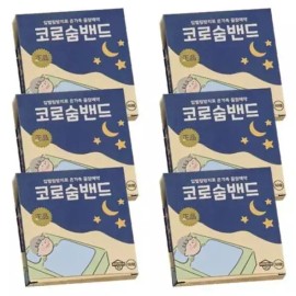 Corosom 입벌림방지밴드 코로숨 밴드 x 60매 6개 Lip Protector Band Corosum Band x 60 Sheets 6 Pieces [Single item]