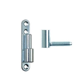 Door Hinge, Drilling Hinge, Screw-On Hinge, 15 x 83 mm Door Hinge, Renovation Fitting for Interior Doors, Building Fittings