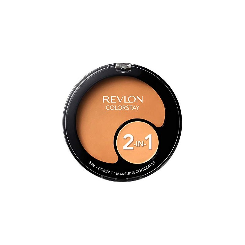 Revlon ColorStay 2-in-1 Compact Makeup & Concealer, Nude