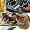 Rexmica Tool Bag Backpack for Men with 3 Tool Pouches,