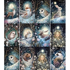 Imboloc Rice Papers, 21 x 26.5cm (6 Sheets) – Decoupage Paper 6X Designs for Collage, Mixed Media, Card Making & Crafts, Decoupage by CRAFT KREATIVELY