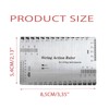 Ryaupy Durable String Action Guide Ruler, Measuring Gauge for Luthier