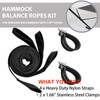 Hammock Balance Ropes Kit Designed for Double Spreader Bar Hammock