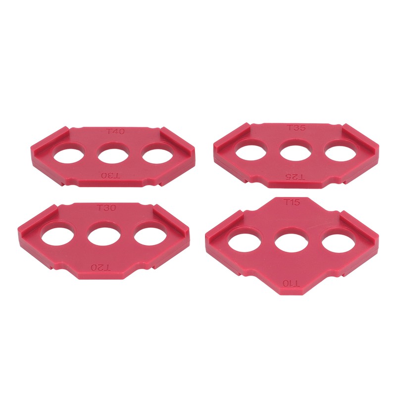 4PCS C Corner Templates Woodworking Router Trimmer Template Straight Bevel