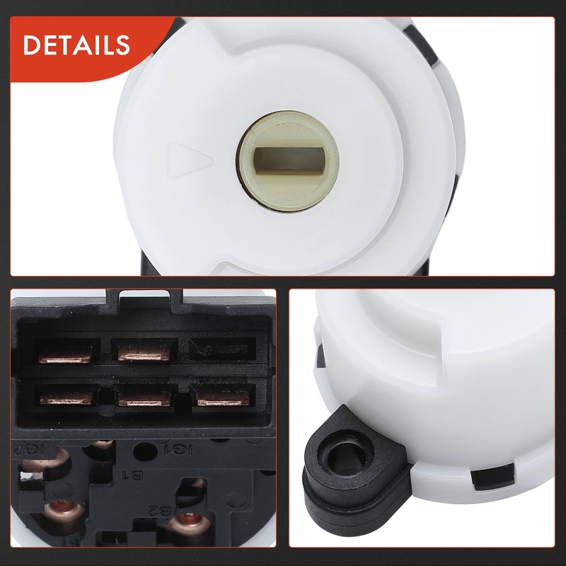 A-Premium Ignition Starter Switch Compatible with Mitsubishi Vehicles - Lancer
