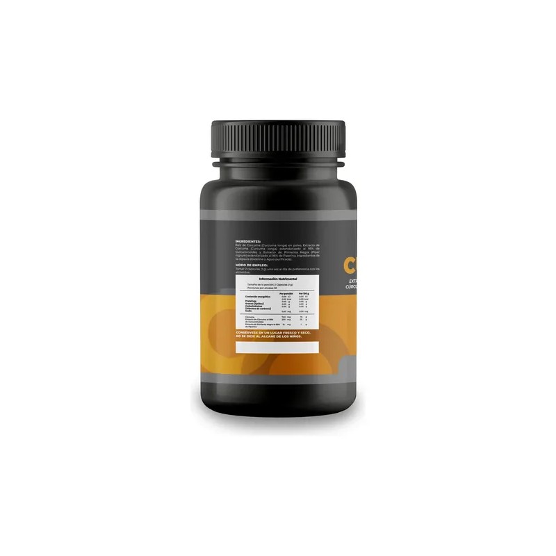 Endaroo Cúrcuma 95% con Pimienta Negra 60 Cápsulas Sin Gluten