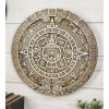 Aztec Maya Solar Sun Xiuhpohualli & Tonalpohualli Wall Calendar Plaque